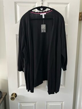 Isaac Mizrahi Black Cardigan